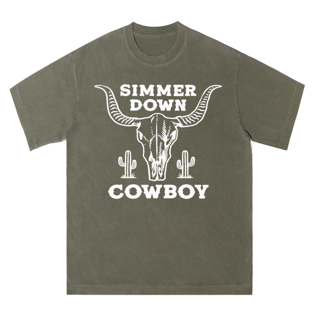 Simmer Down Cowboy Tee