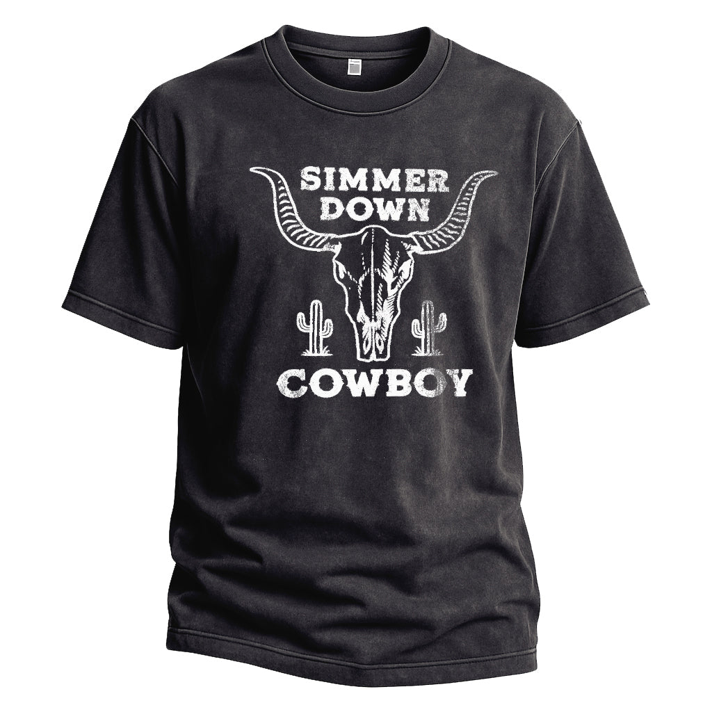 Simmer Down Cowboy Tee