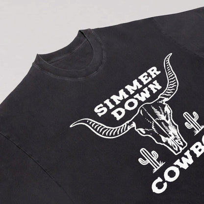 Simmer Down Cowboy Tee