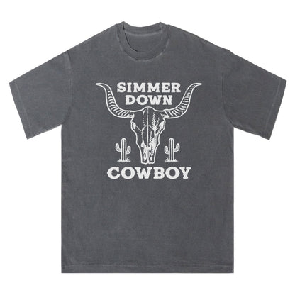 Simmer Down Cowboy Tee