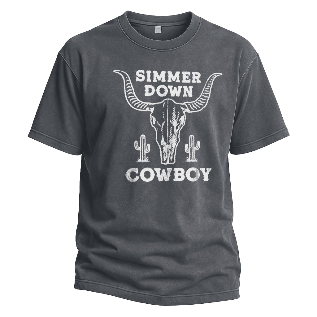 Simmer Down Cowboy Tee