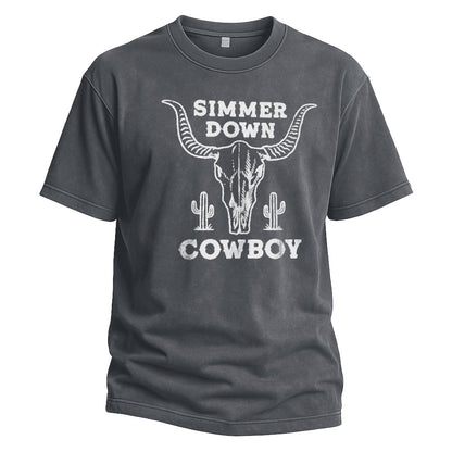 Simmer Down Cowboy Tee