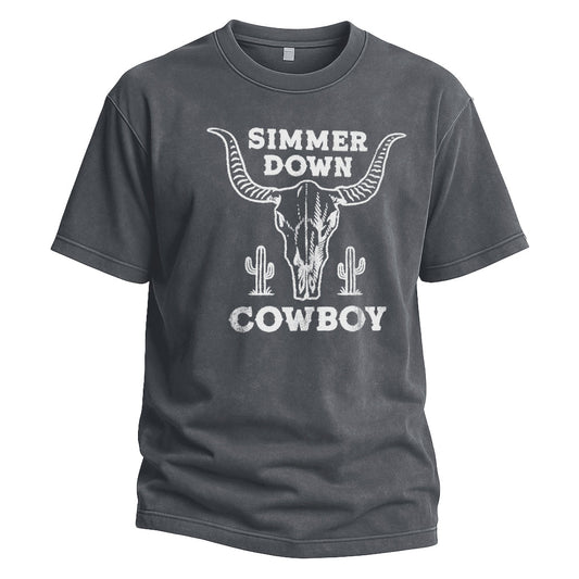 Simmer Down Cowboy Tee