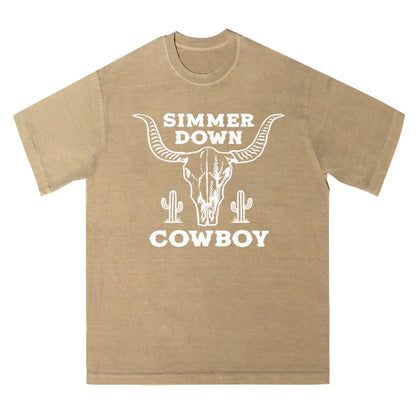 Simmer Down Cowboy Tee