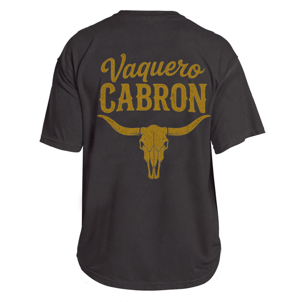 Vaquero Cabrón Skull Tee