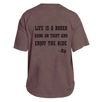 Rodeo Quote Cowboy Tee