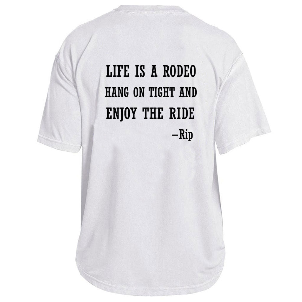 Rodeo Quote Cowboy Tee