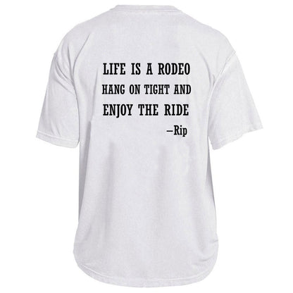 Rodeo Quote Cowboy Tee