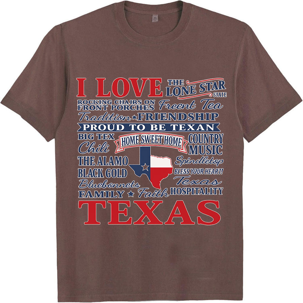 I Love Texas Statement Tee