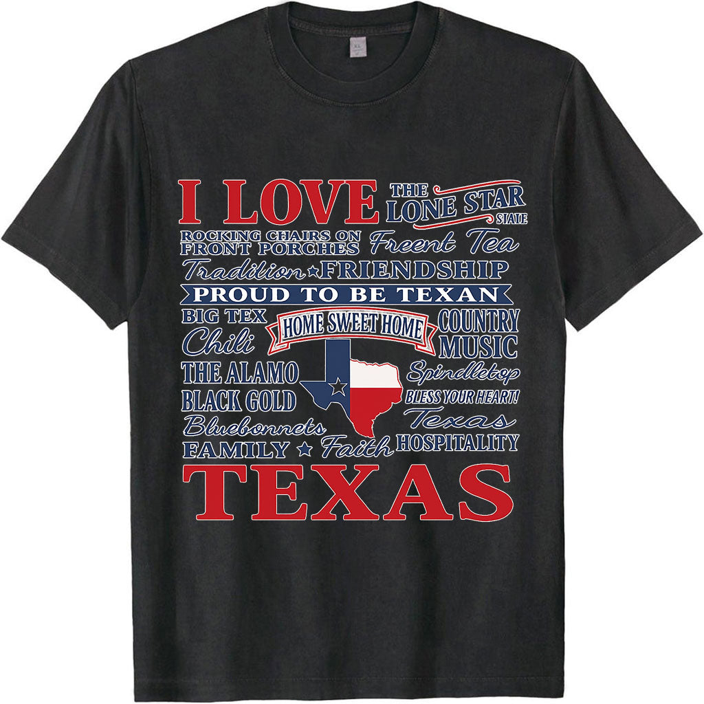 I Love Texas Statement Tee