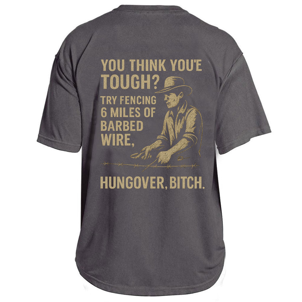 Barbed Wire Cowboy Tee