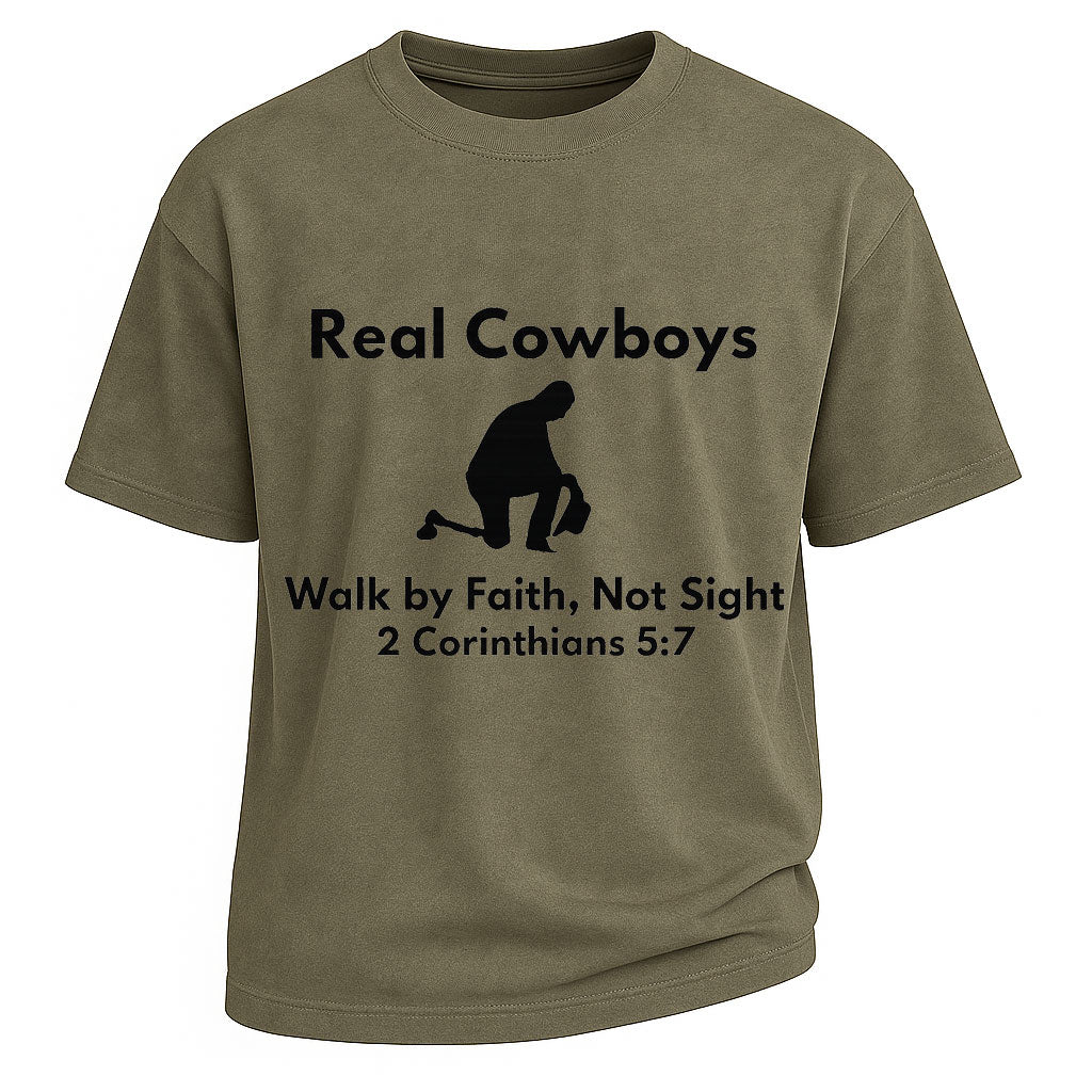 Real Cowboys Faith Tee