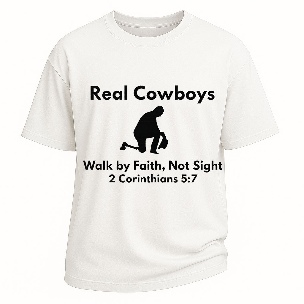 Real Cowboys Faith Tee