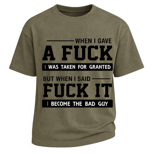 Taken for Granted Statement Tee