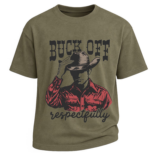 Buck Off Cowboy Tee