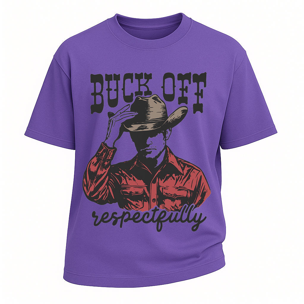 Buck Off Cowboy Tee