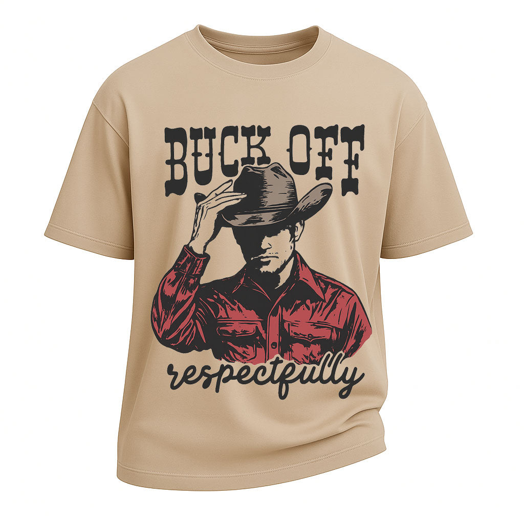 Buck Off Cowboy Tee
