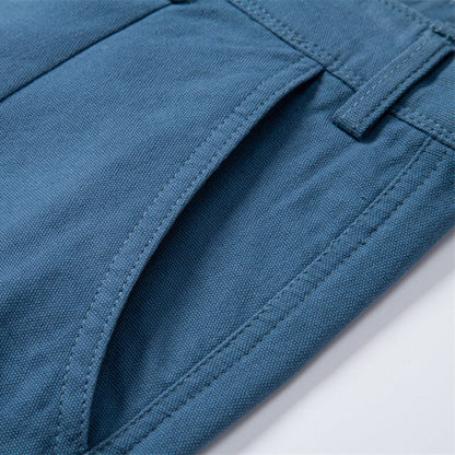 Men’s Solid Utility Workwear Cotton Shorts