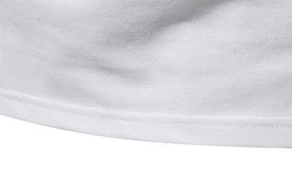 Men’s Gradient Floral Cotton Polo Shirts