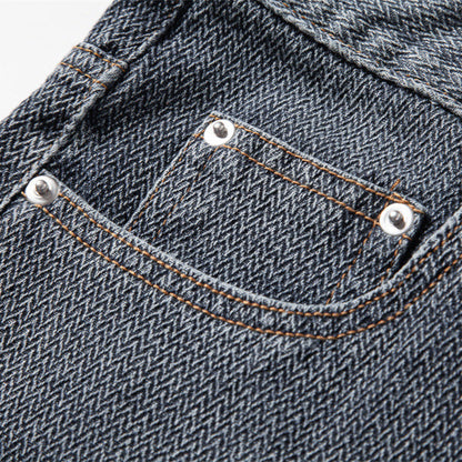 Men’s Retro Straight Denim Shorts