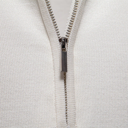 Men's Business Casual Woolen Knitted Polo Shirts