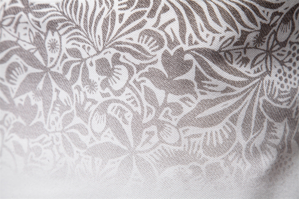 Men’s Gradient Floral Cotton Polo Shirts