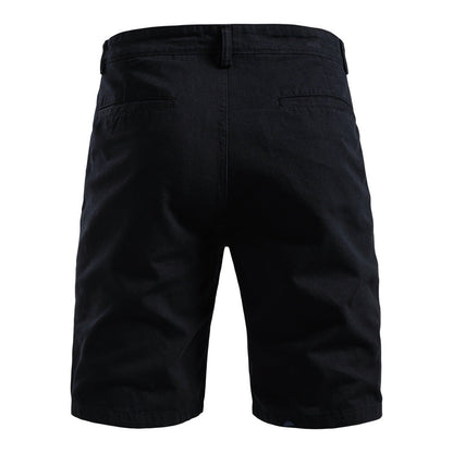 Men’s Solid Utility Workwear Cotton Shorts