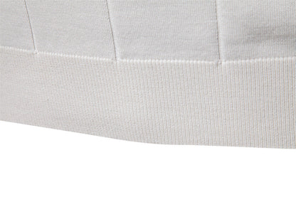 Men's Business Casual Woolen Knitted Polo Shirts