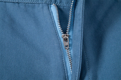 Men’s Solid Utility Workwear Cotton Shorts